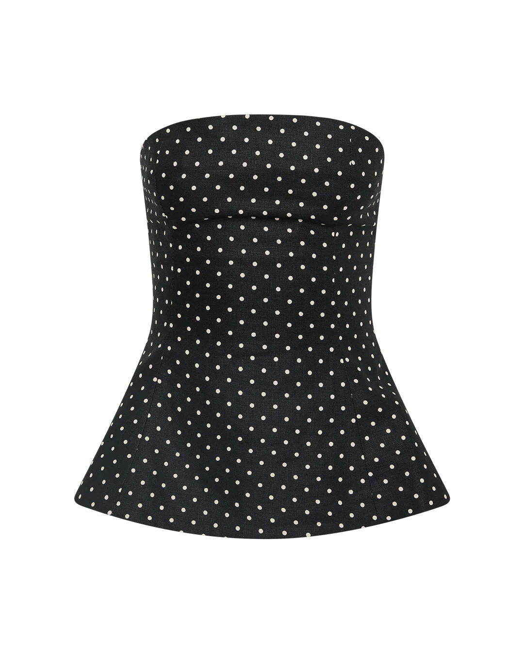 Petro Top - Lola Polka Dot - Black/Cream - Image 6
