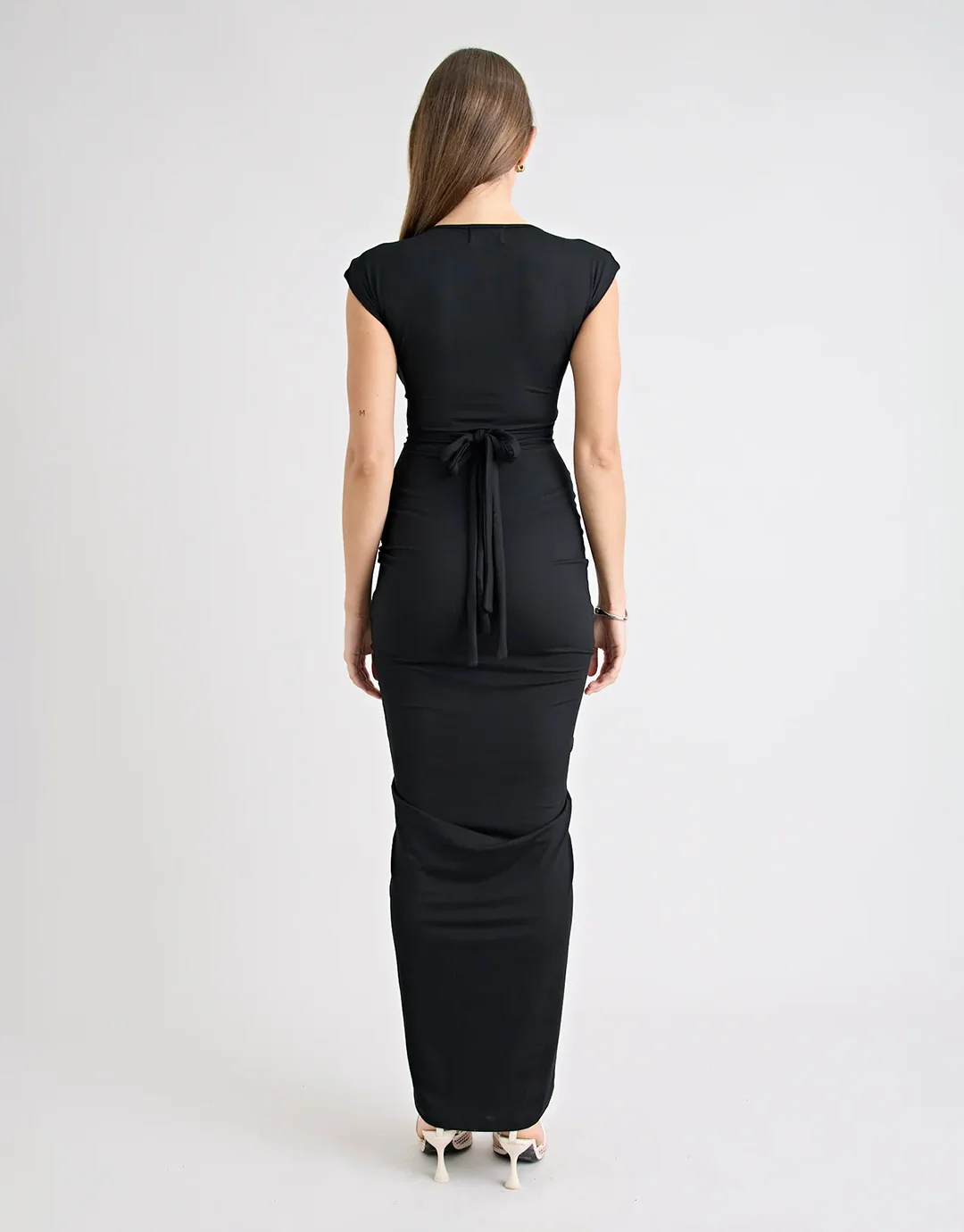 Ramos Dress - Black - Image 6