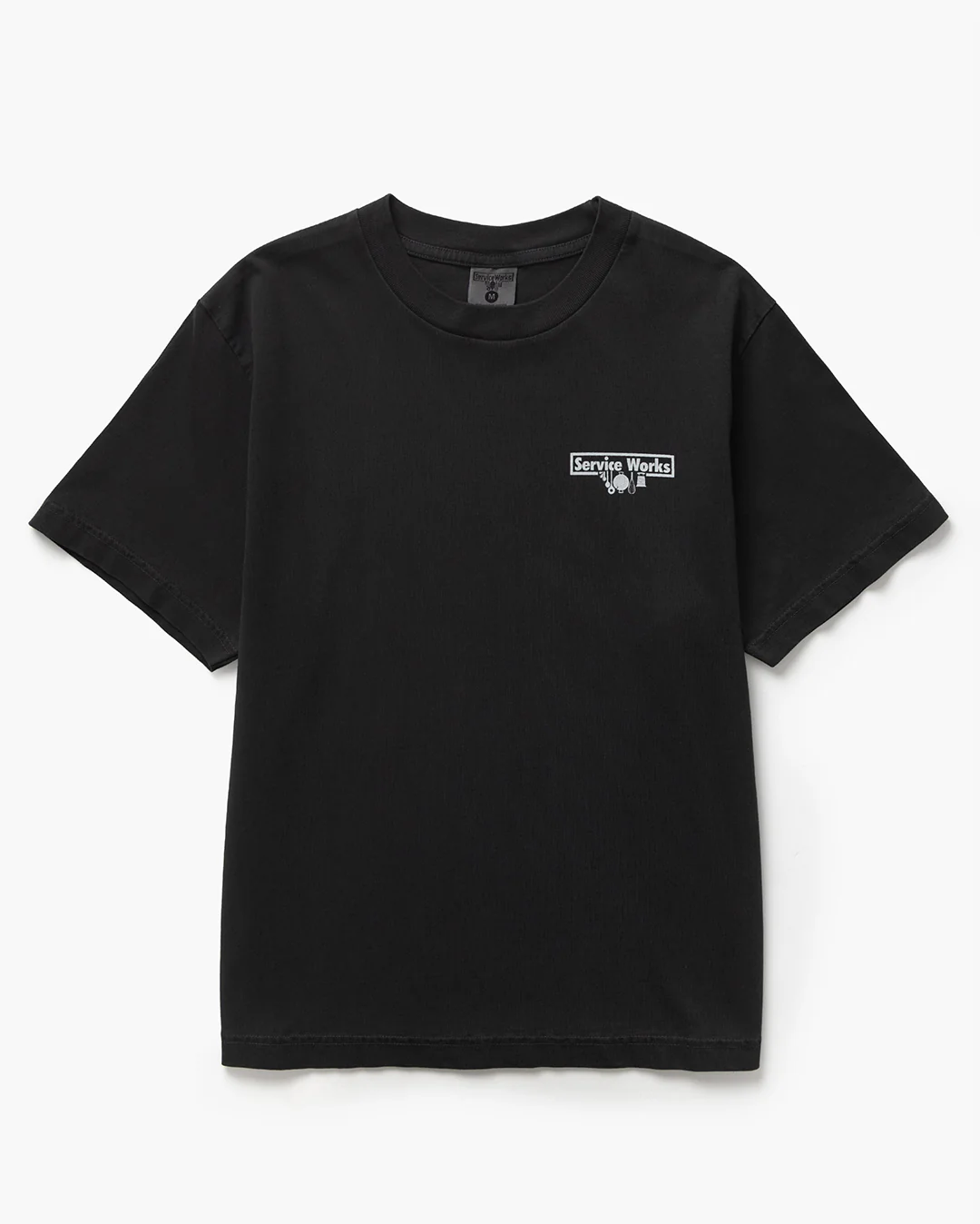 Pigment Dyed Trademark Tee - Black
