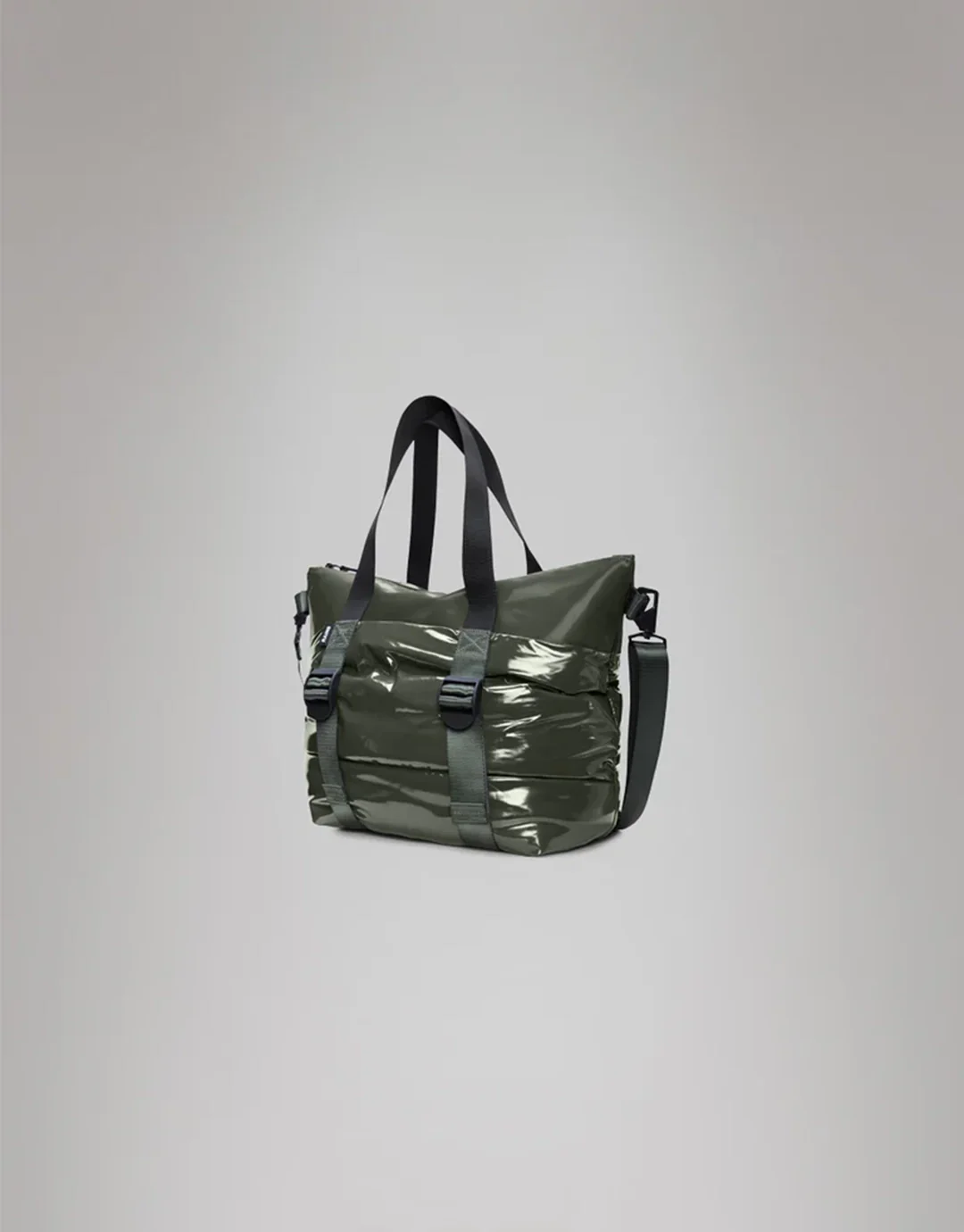 Puffer Mix Tote Bag Mini W3 - Swamp - Image 3