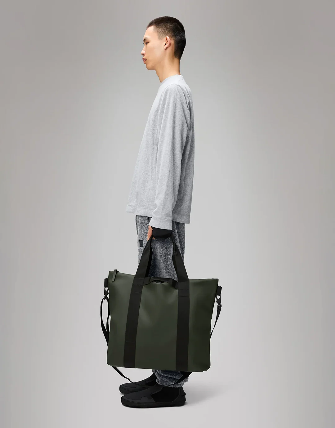 Tote Bag W3 - Green - Image 4