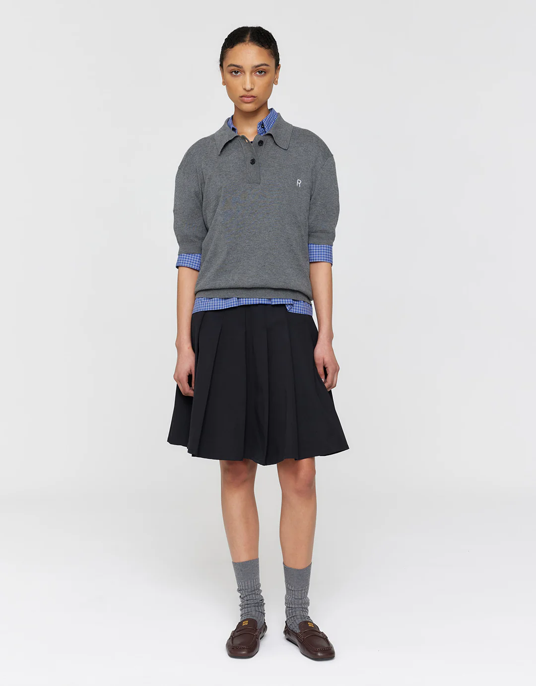 Fifi Polo - Grey - Image 3