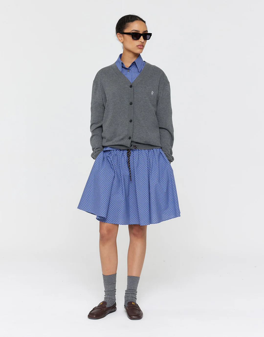 Fils Cardigan - Grey - Image 4