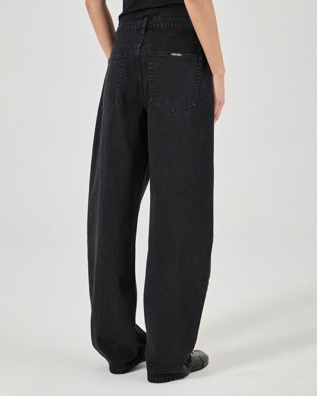 Arc Barrel Denim Jeans - Black Sand
