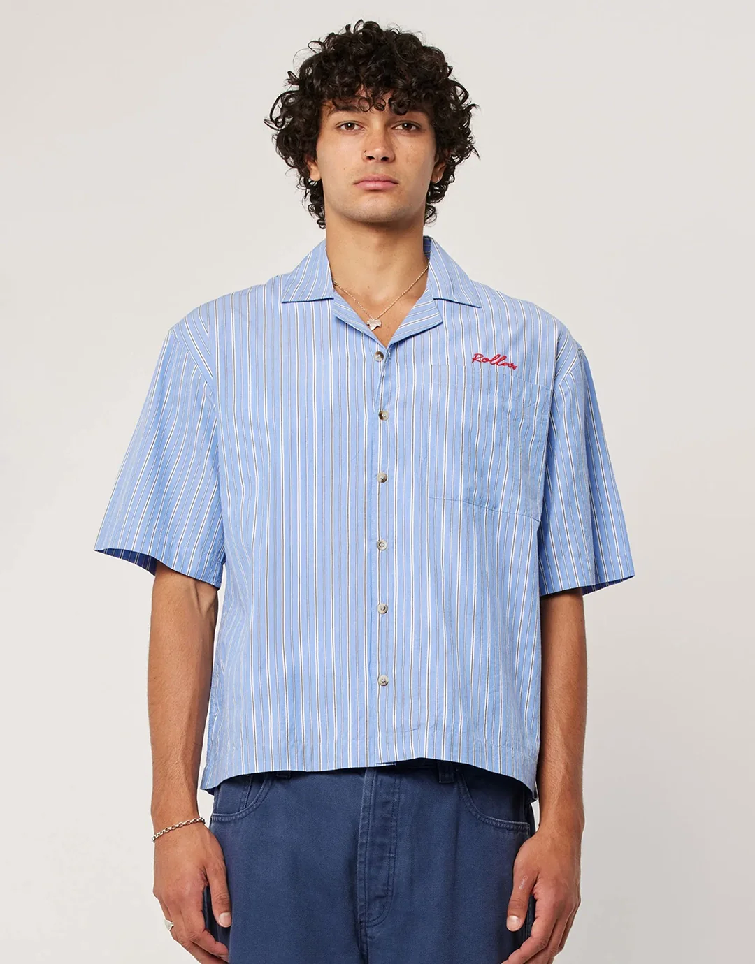 Auto Bowler Short Sleeve Short - White/Black