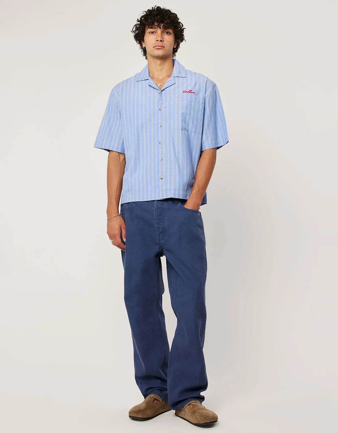 Auto Bowler Short Sleeve Short - White/Black - Image 3