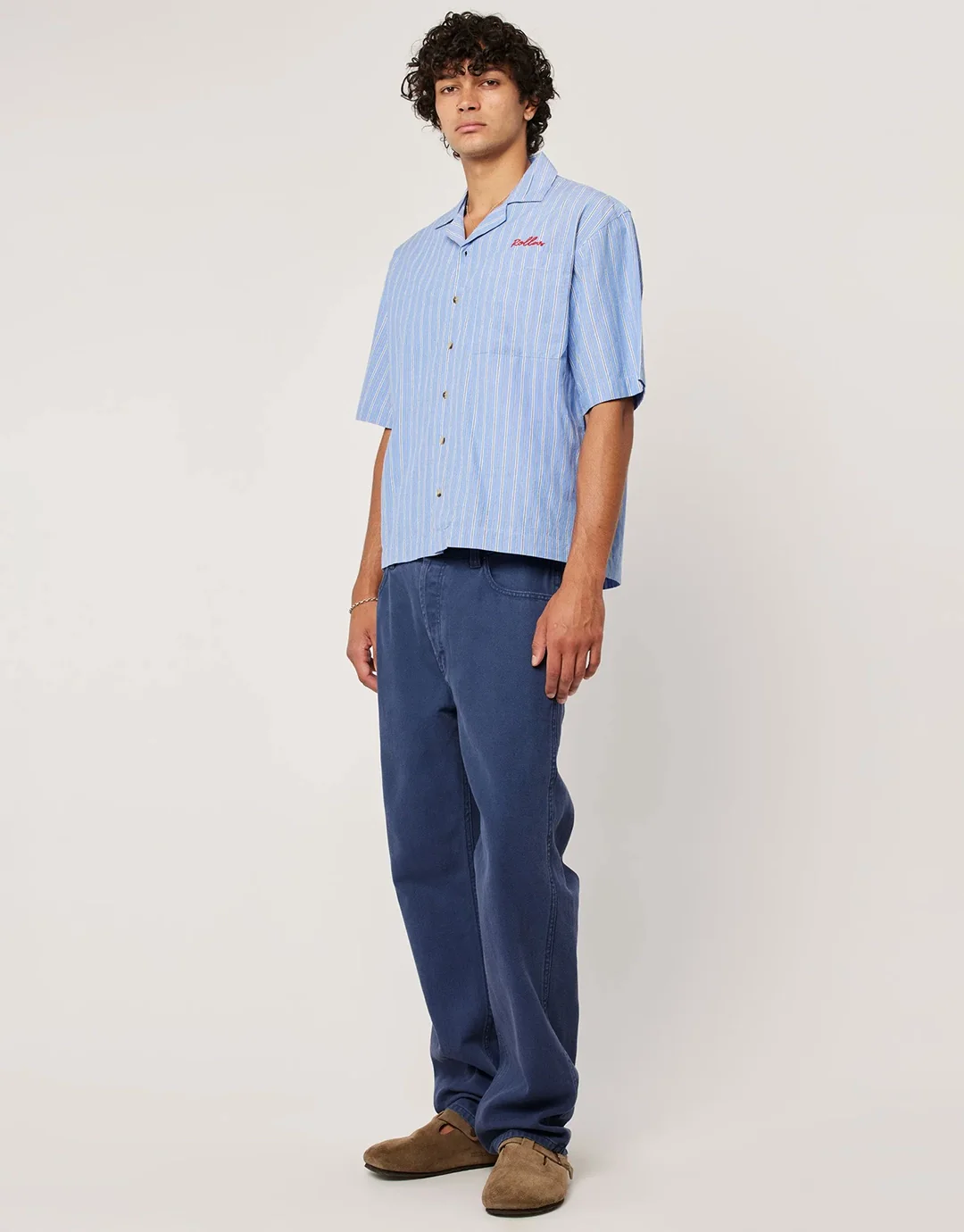 Auto Bowler Short Sleeve Short - White/Black - Image 4