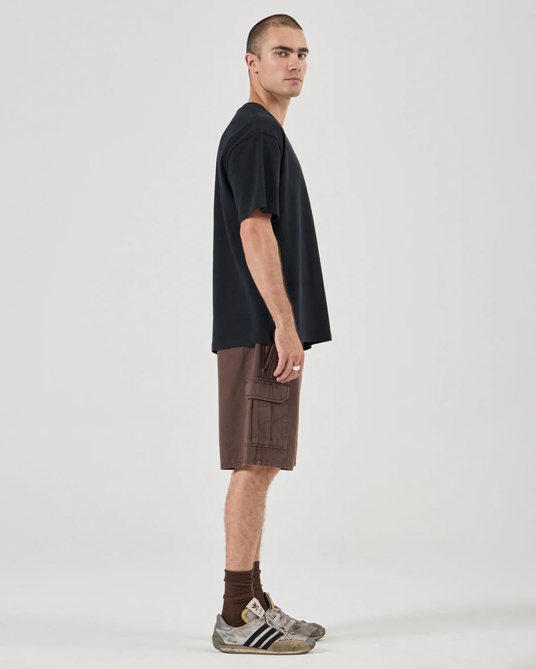 Ezy Rollas Angel T-Shirt - Washed Black - Image 5