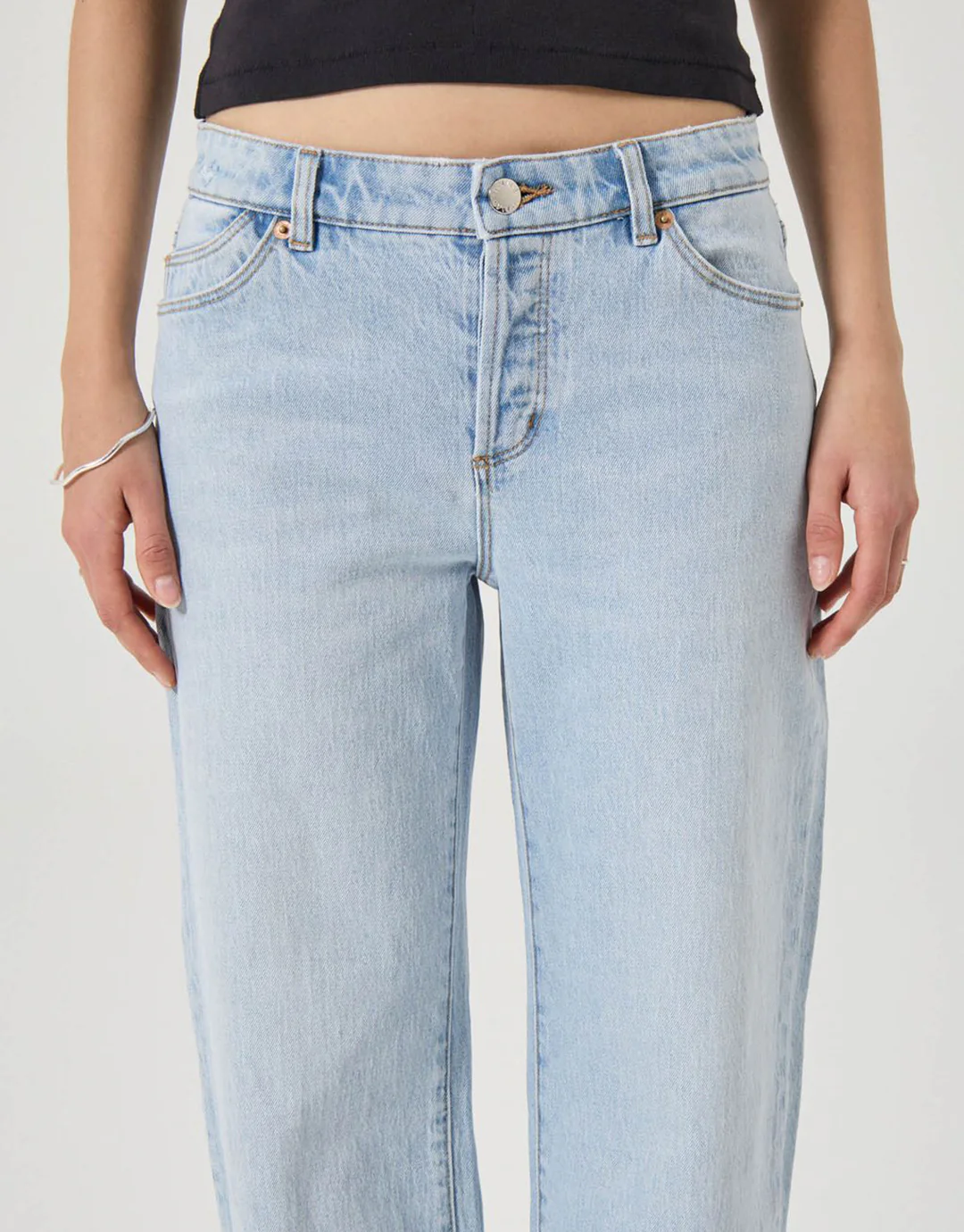 Heidi Low Denim Jeans - Breezy Blue - Image 4