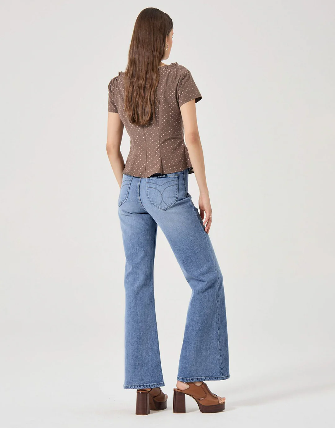 Stella Eastcoast Flare Denim Jeans - Dakota Blue - Image 3