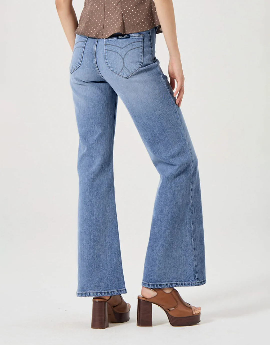 Stella Eastcoast Flare Denim Jeans - Dakota Blue - Image 4