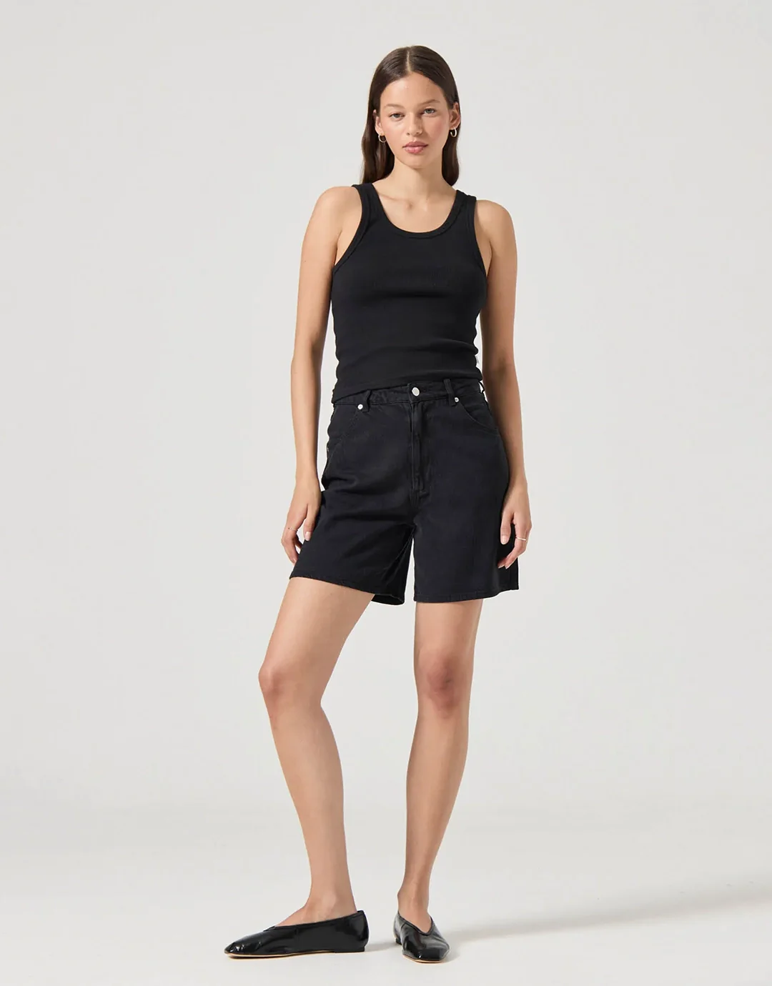 Super Mirage Denim Shorts - Lyocell Ash