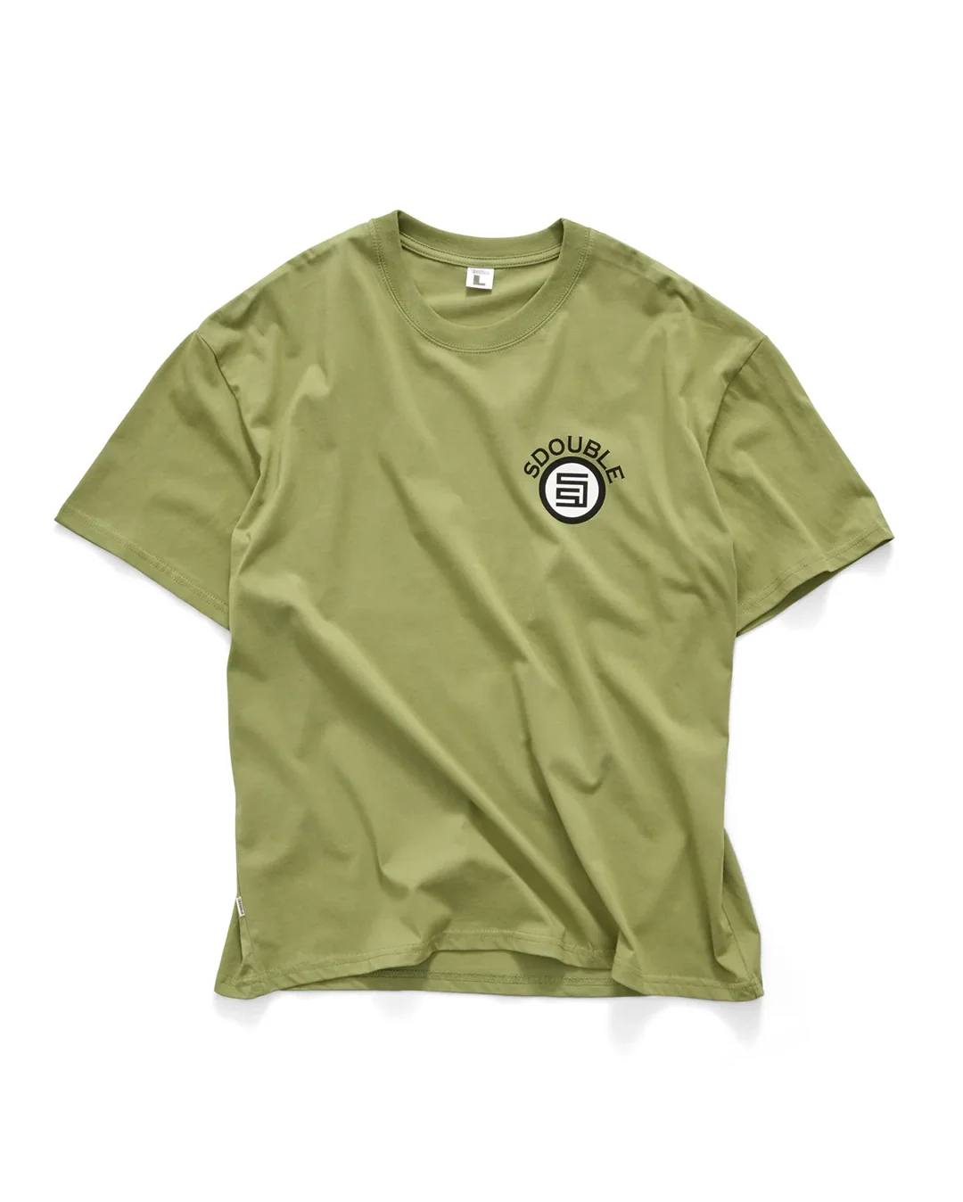 Arch Dot T-Shirt - Military Green - Image 2