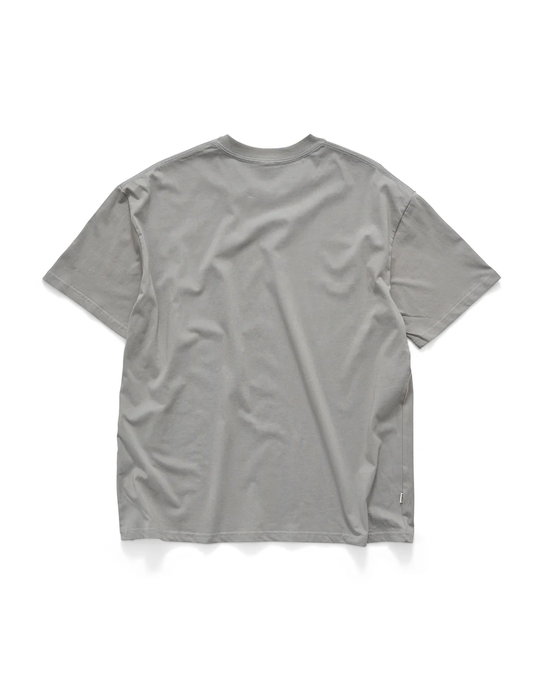 Cube Mid Block Short Sleeve T-Shirt - Ice Grey - Image 2