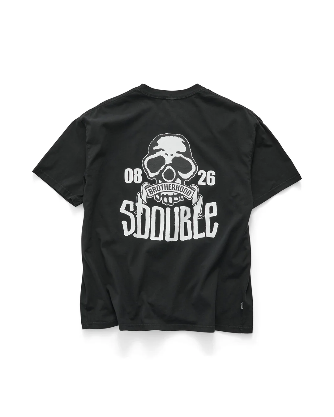 Skull Short Sleeve T-Shirt - Pigment Black - Image 2