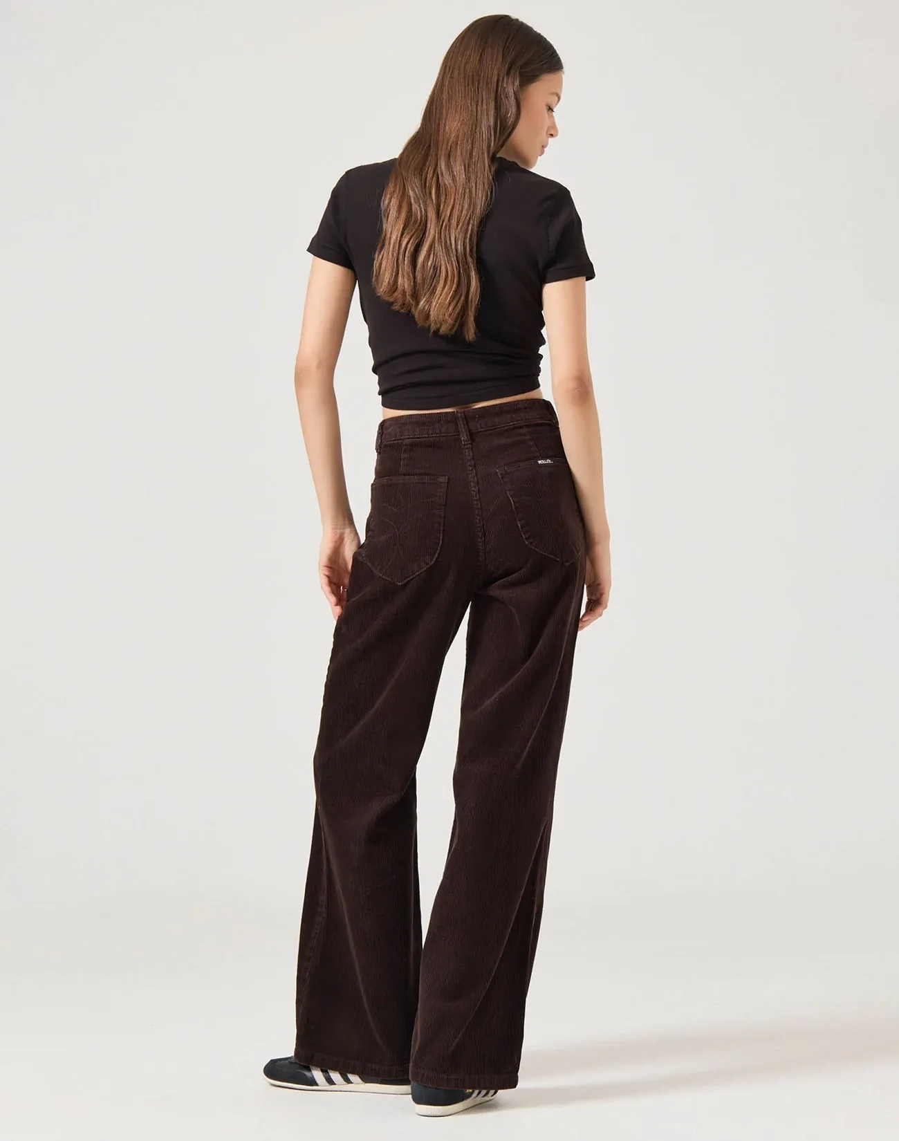 Sailor Long Cord Jeans - Chocolate - Image 4
