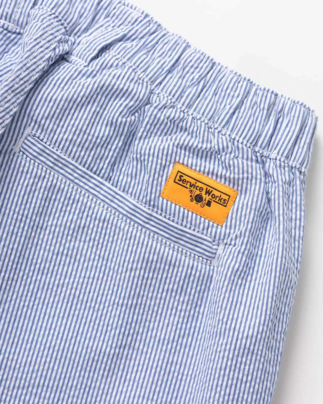 Seersucker Waiter Pants - Navy Stripe - Image 5