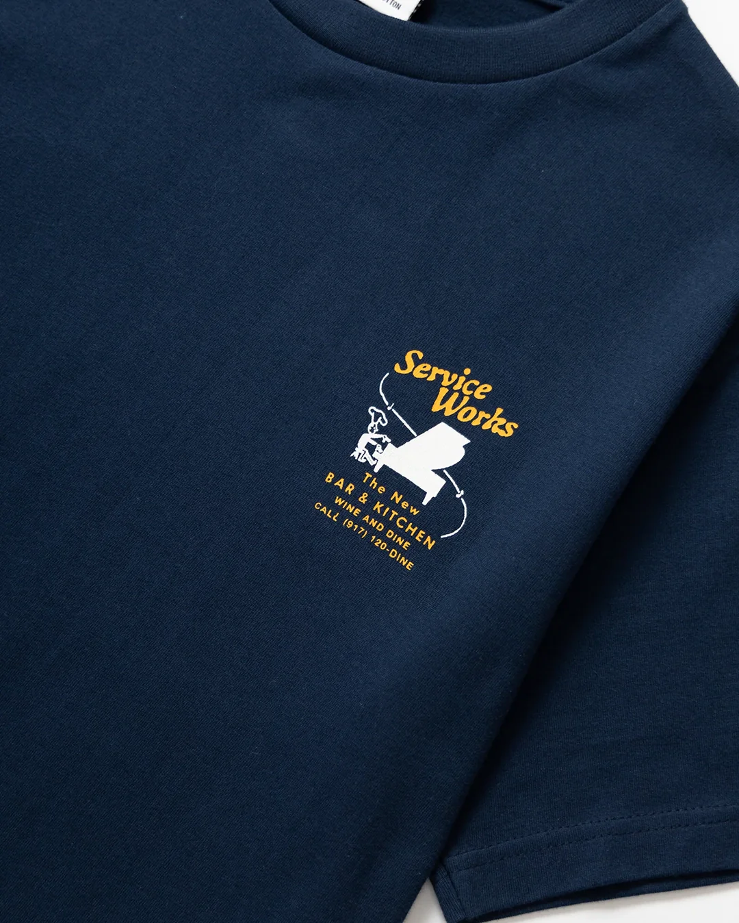 Bar + Kitchen T-Shirt - Navy - Image 4