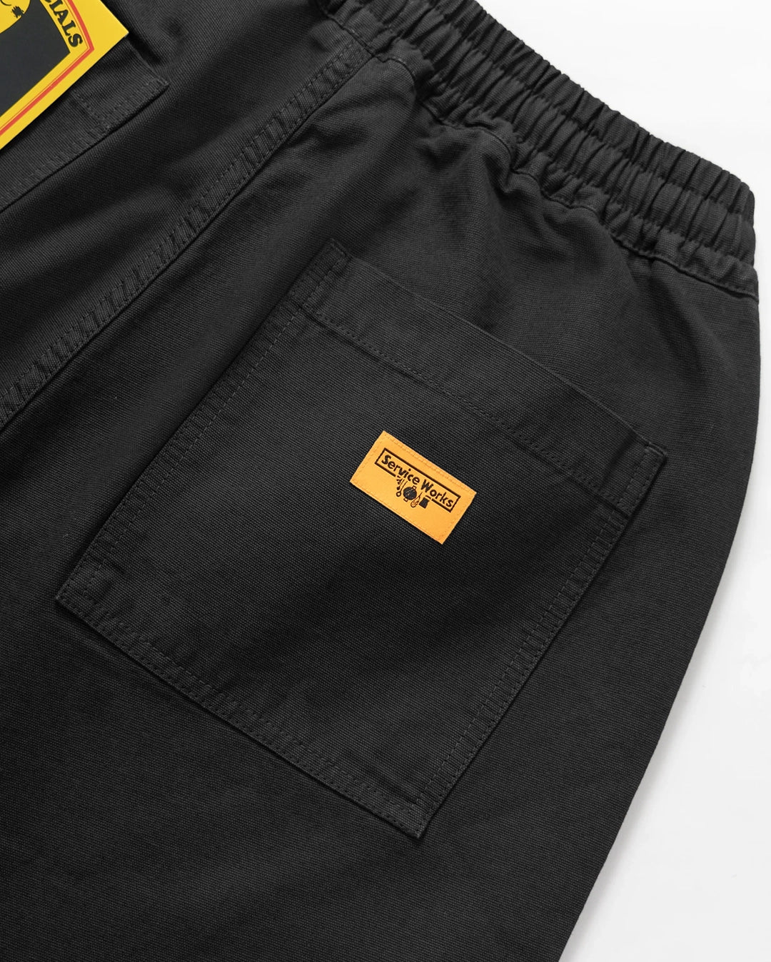 Classic Canvas Chef Shorts - Black - Image 8
