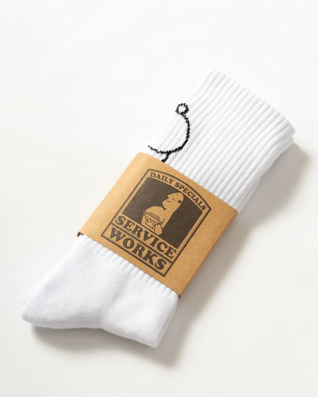 Salt + Pepper Socks - White - Image 5