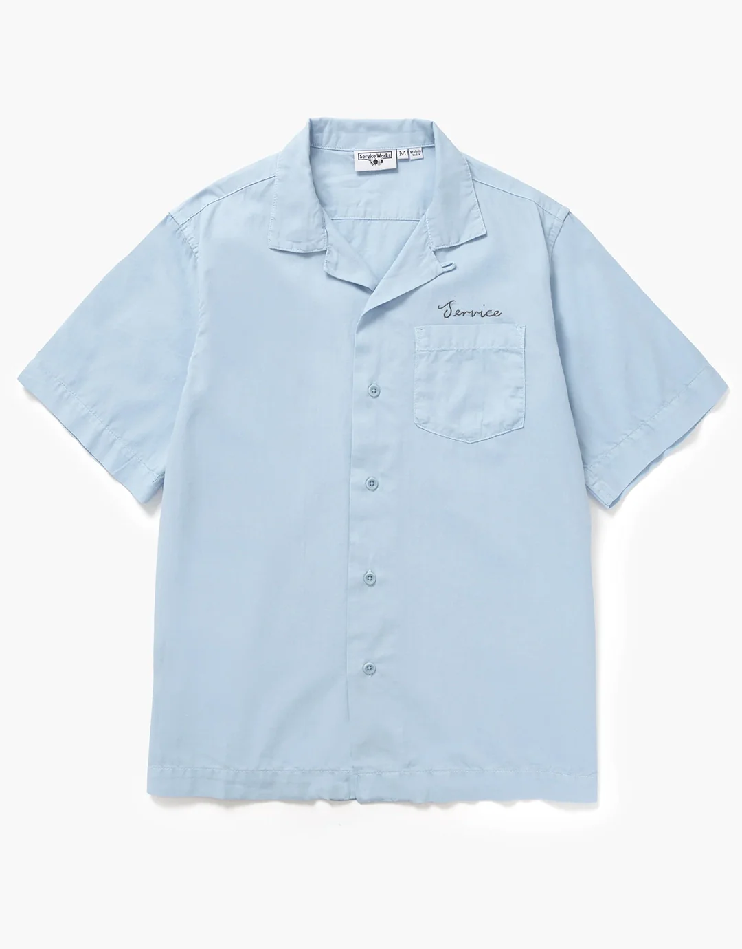 Script Resort Shirt - Powder
