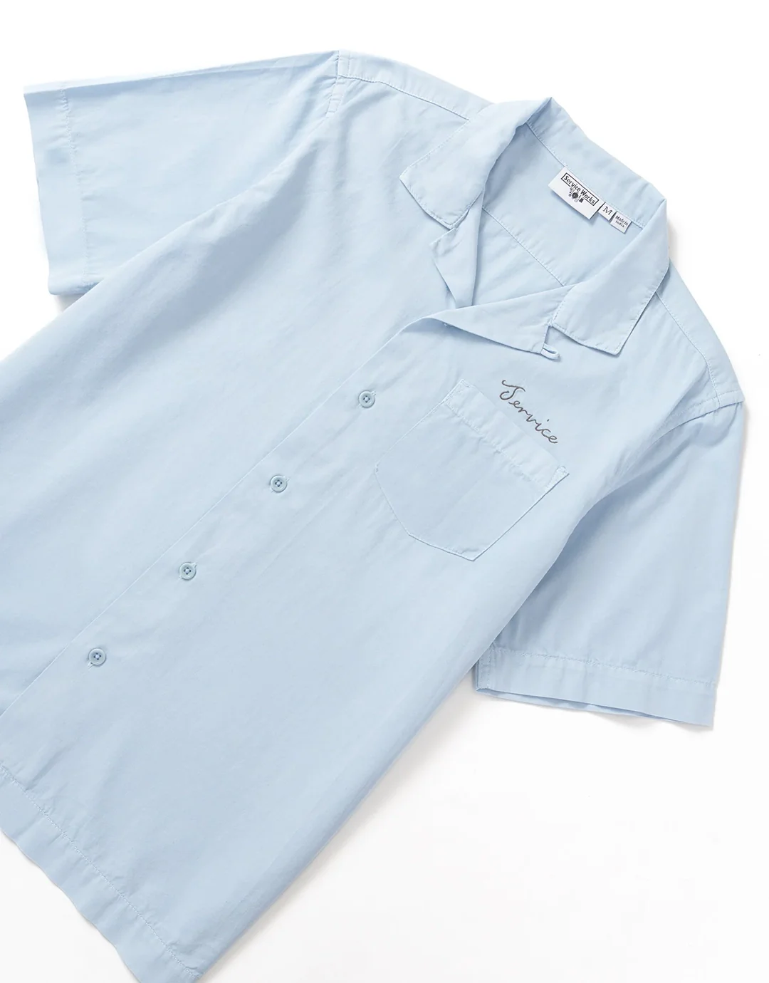 Script Resort Shirt - Powder - Image 2