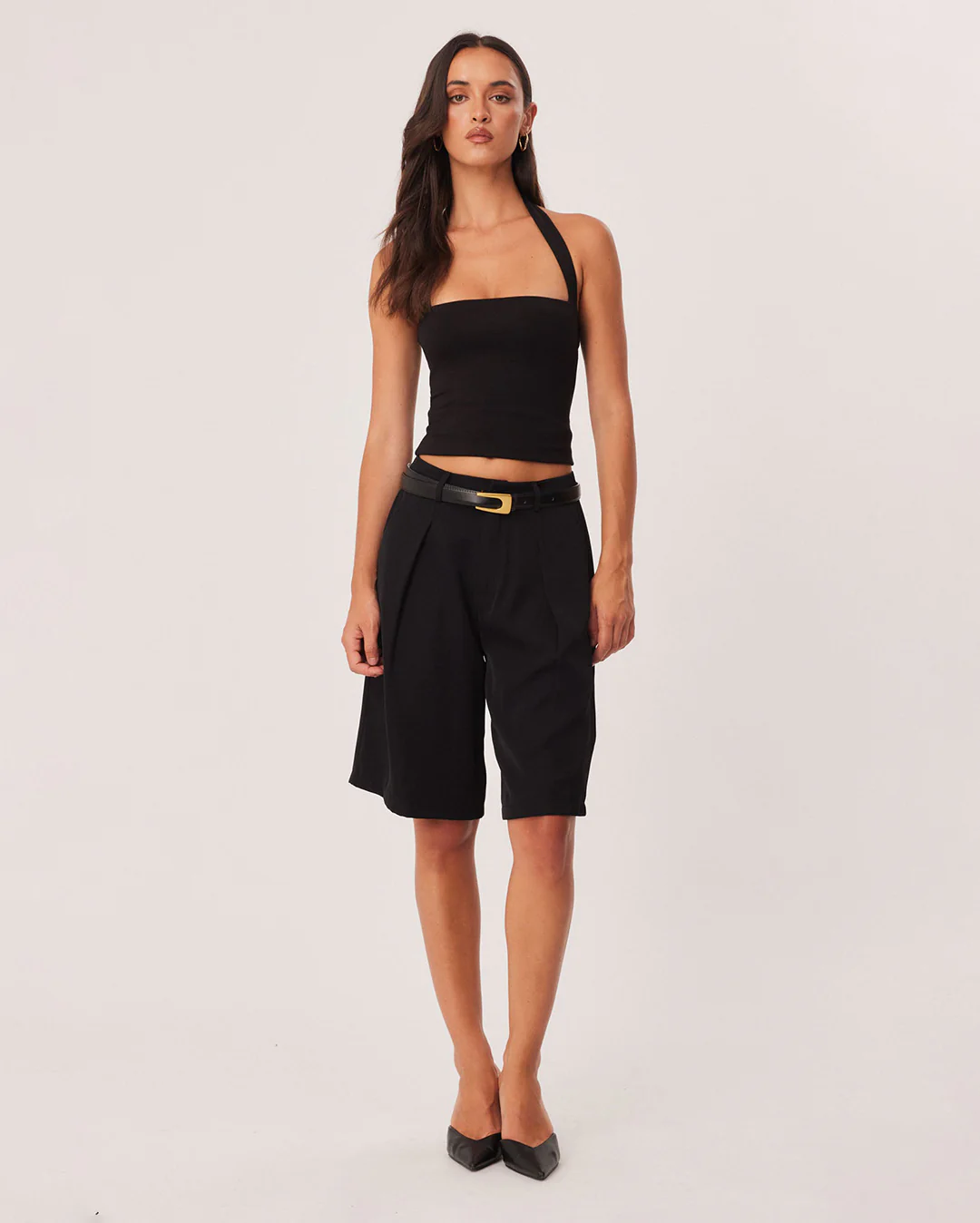 Reece Bermuda Shorts - Black - Image 2