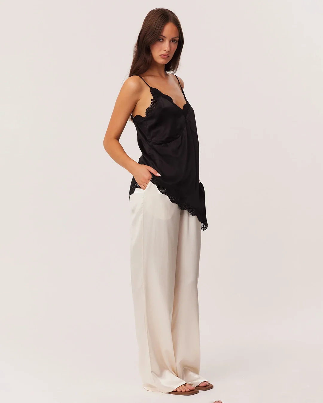 Toni Cami Top - Black - Image 4