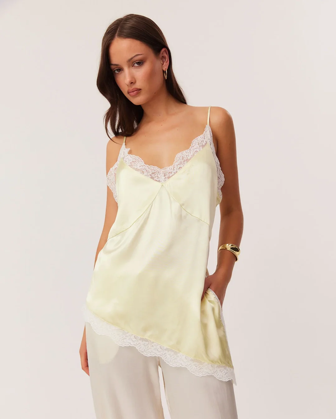 Toni Cami Top - Sour Lemon