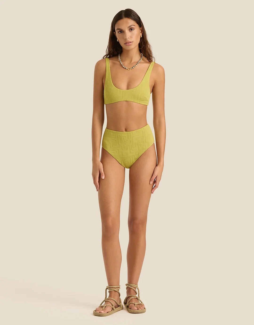 June Swim Bottom - Kin Aloe - Image 5