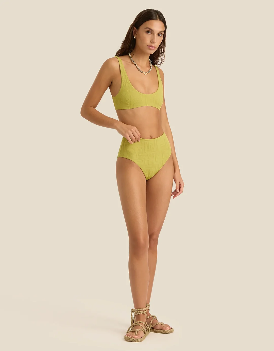 June Swim Bottom - Kin Aloe - Image 6