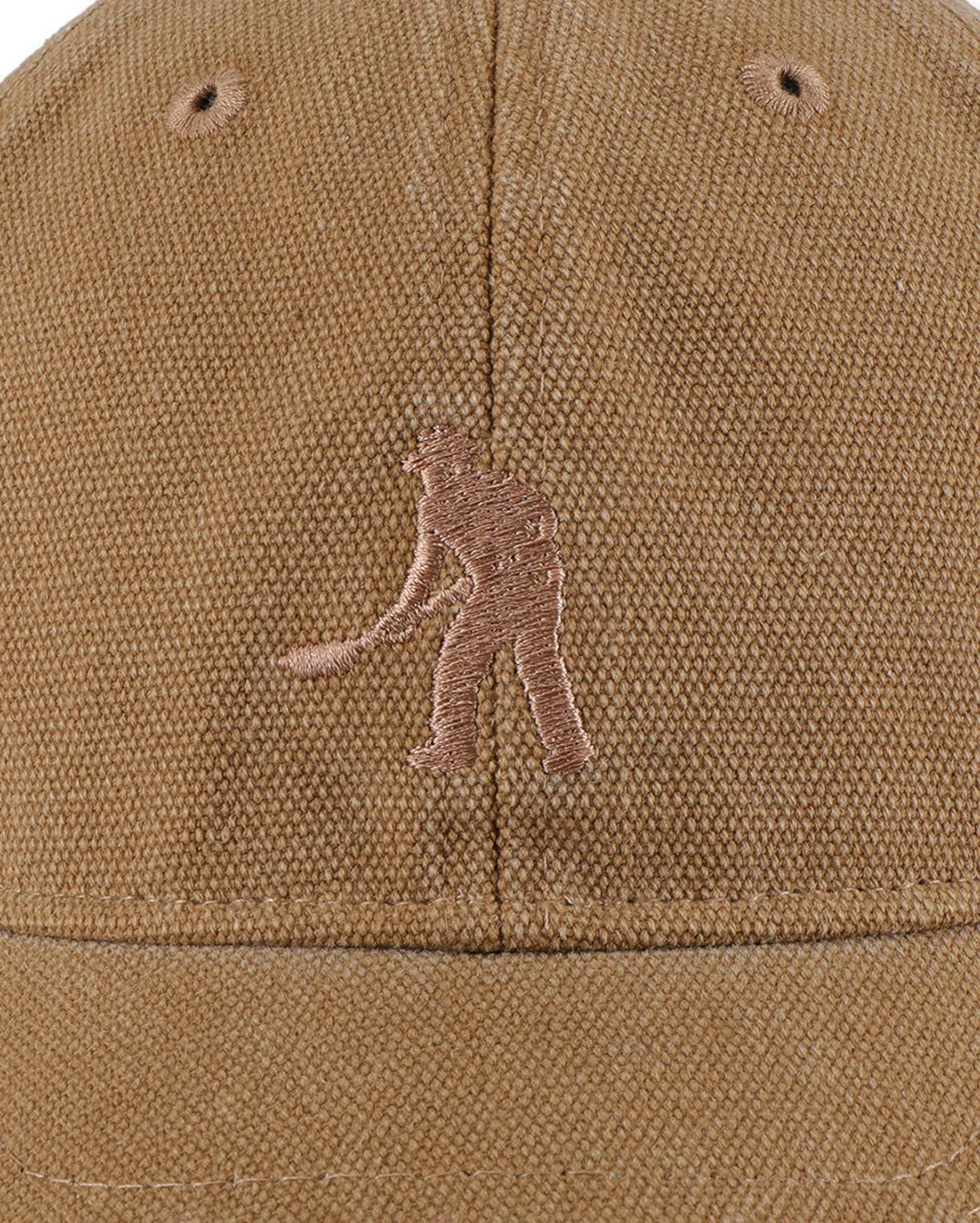 Solid Canvas Leagues Cap - Camel - Image 2