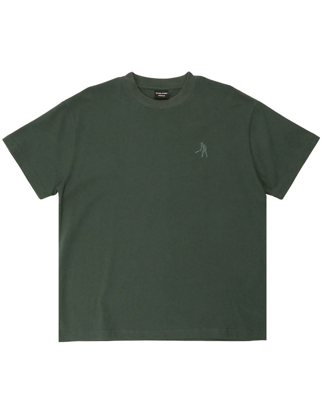 Solid Workers Tee - Dark Elm