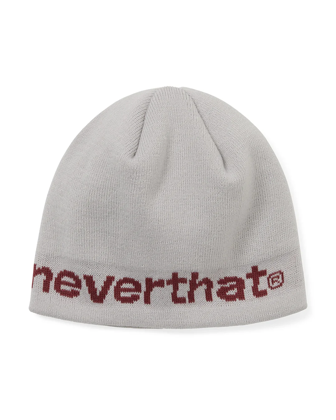 SP-Logo No Cuff Beanie - Off White - Image 2