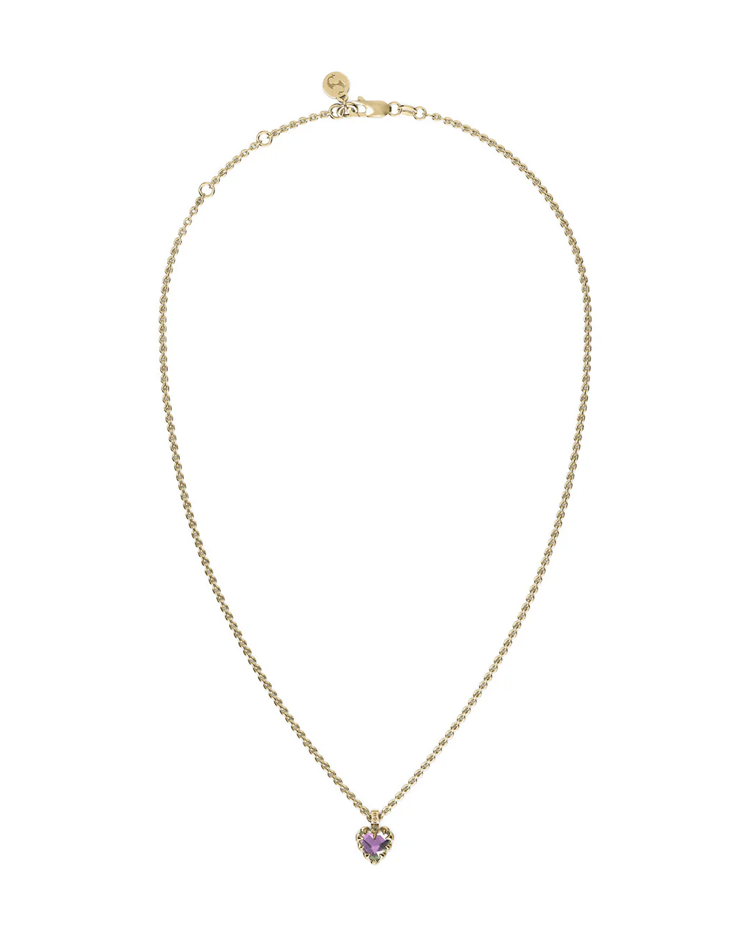 Mini Love Claw Necklace - Mystic Quartz / Gold - Image 2