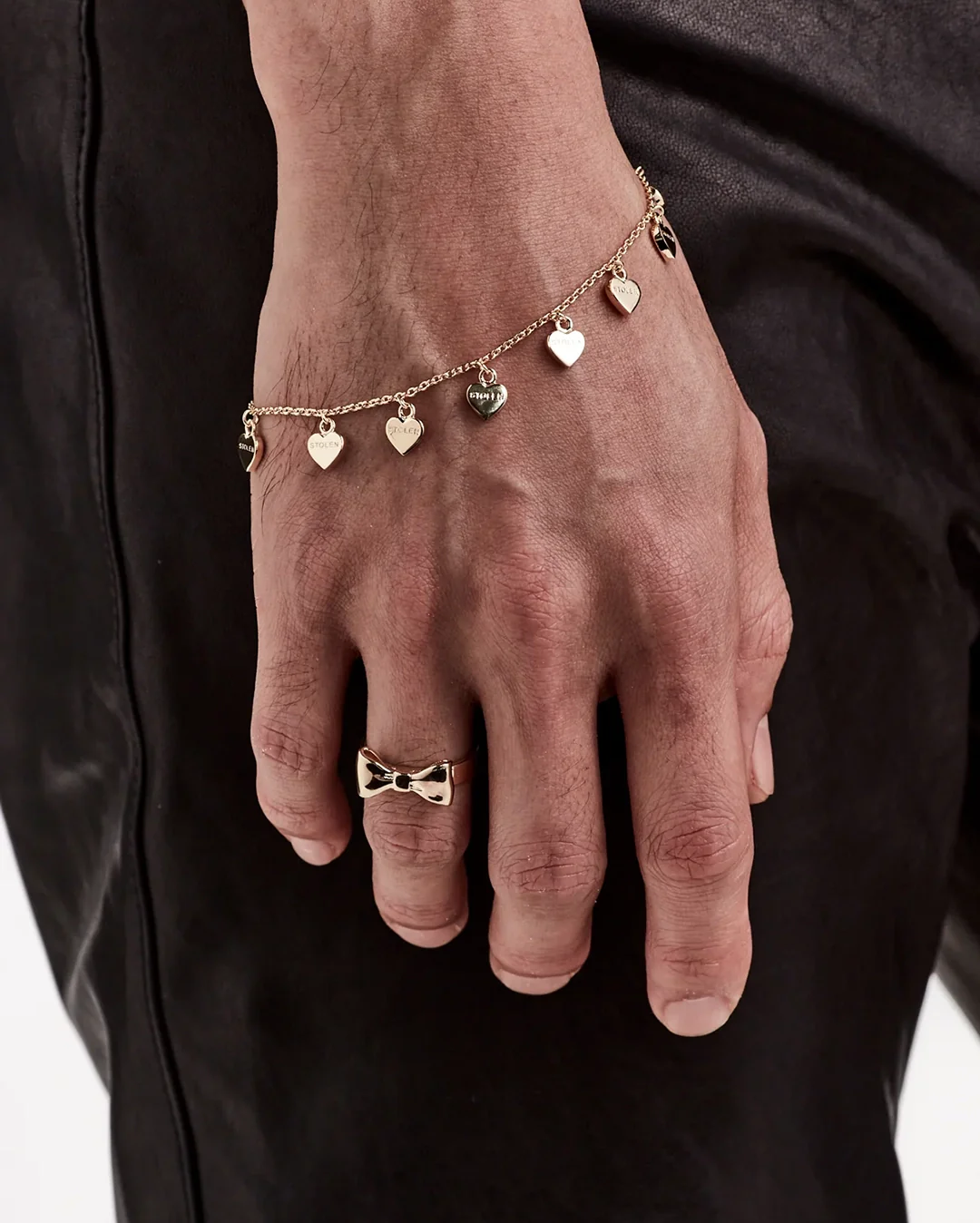 Stolen Heart Bracelet - Gold - Image 5