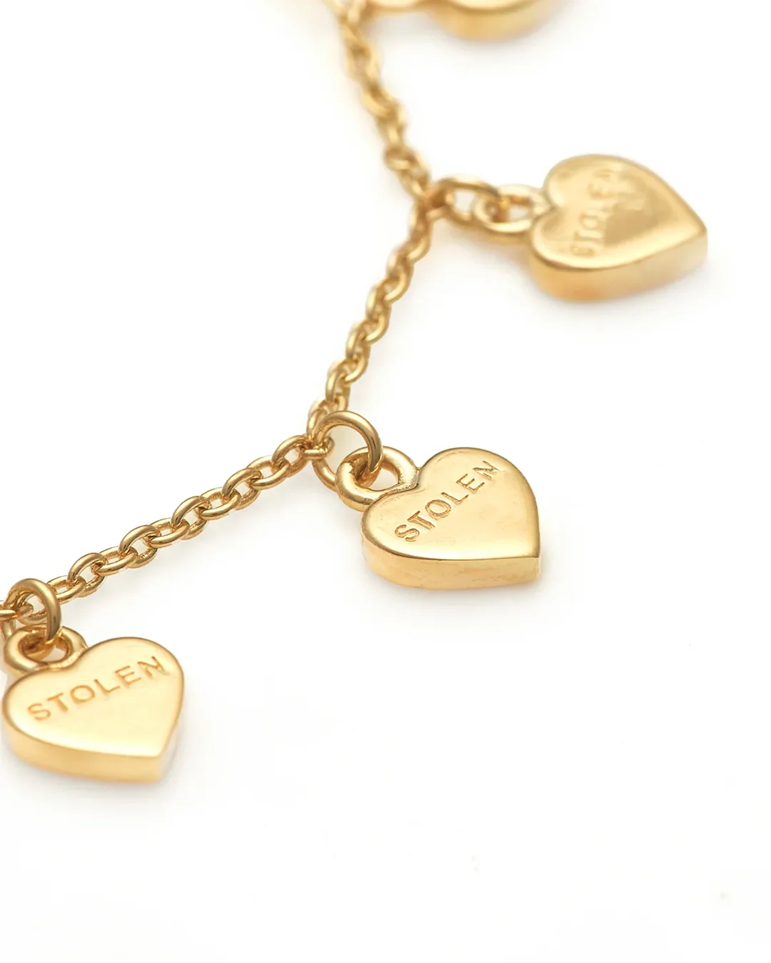 Stolen Heart Bracelet - Gold - Image 7
