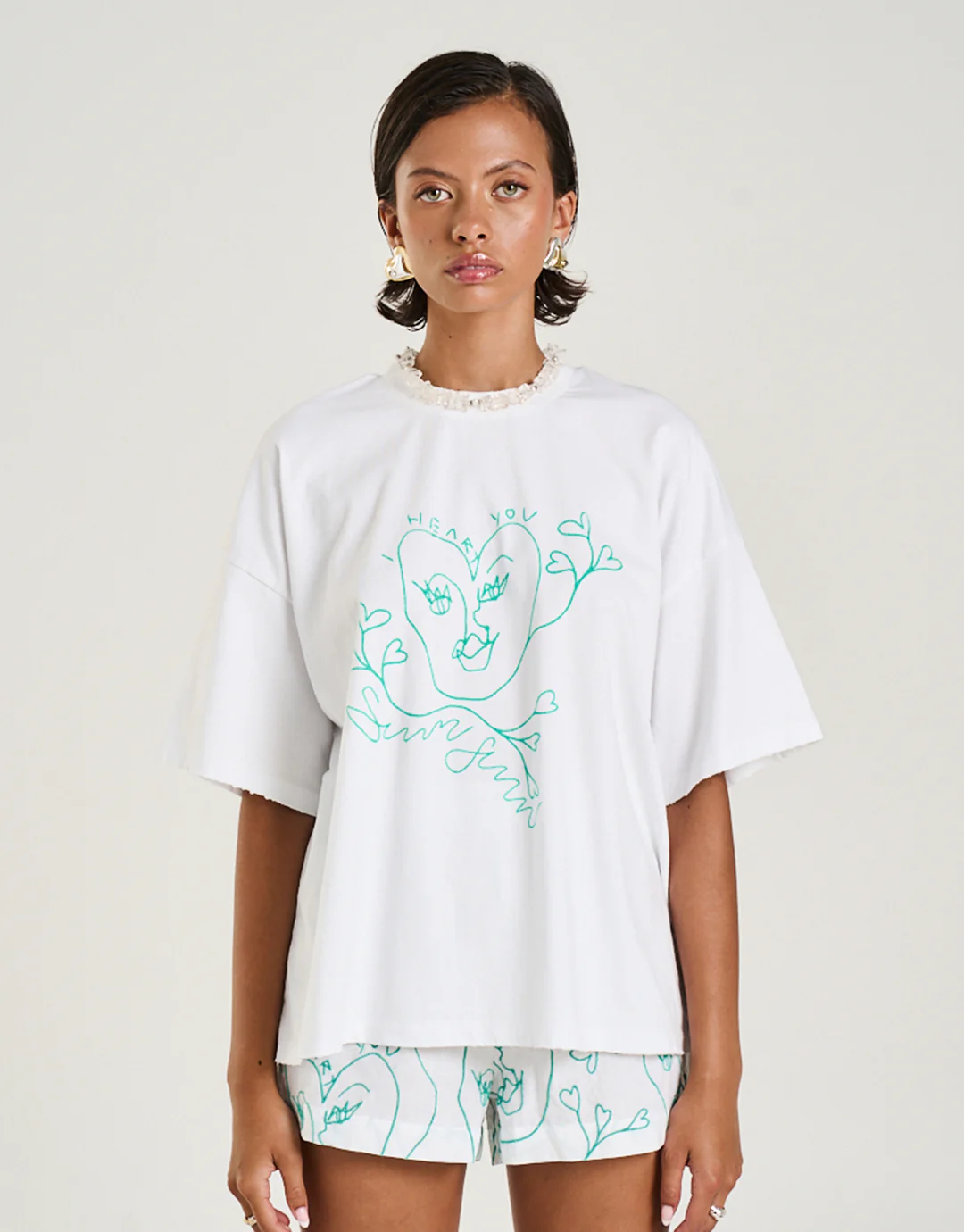 Band Tee - I Heart U