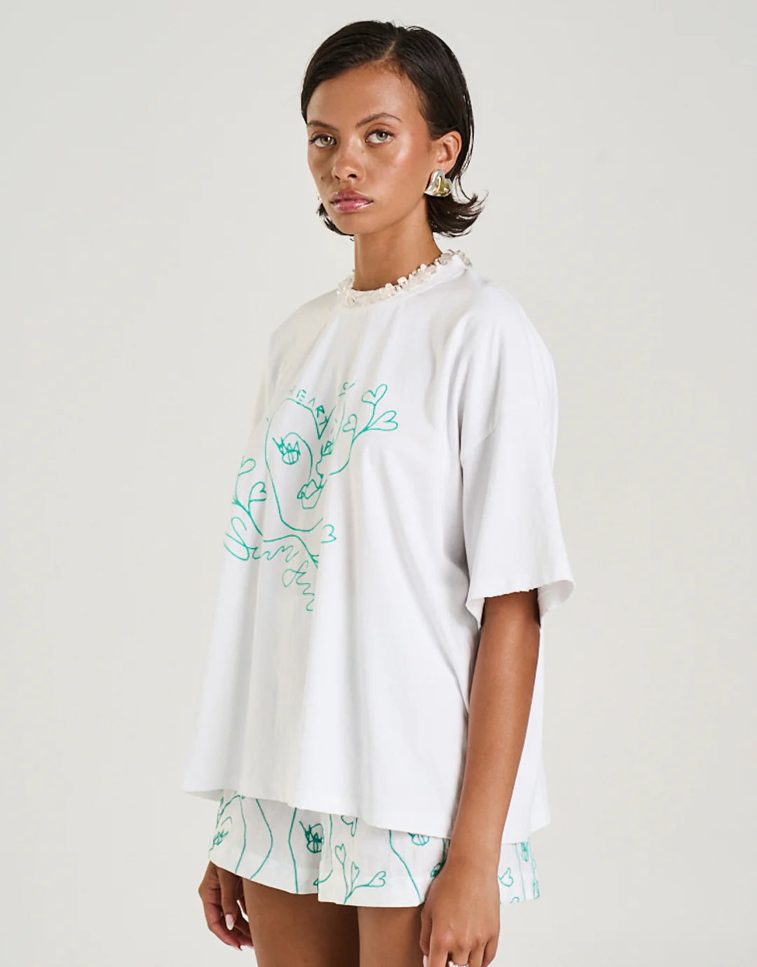 Band Tee - I Heart U - Image 2