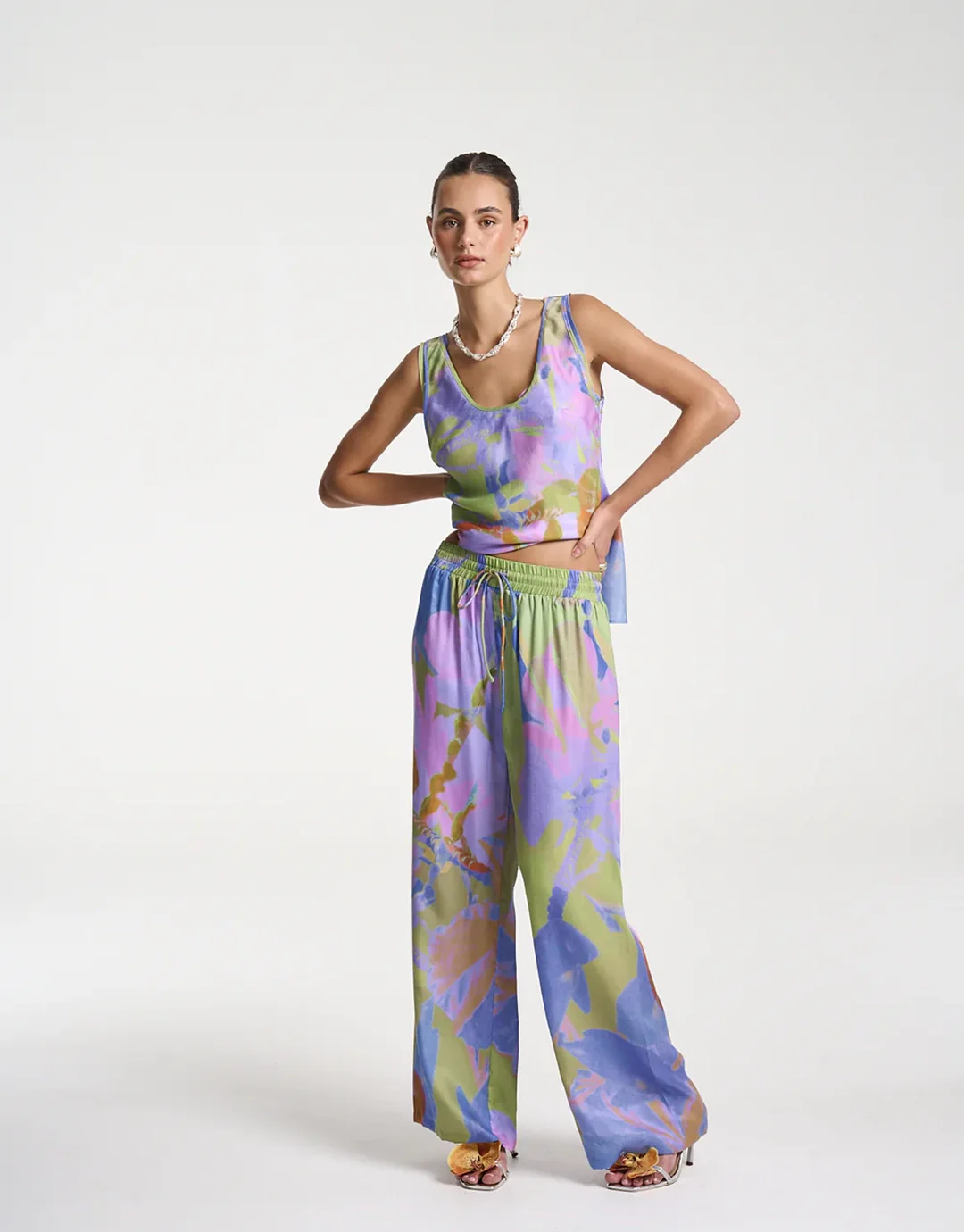 Scoop Neck Cami - Bananas - Image 4