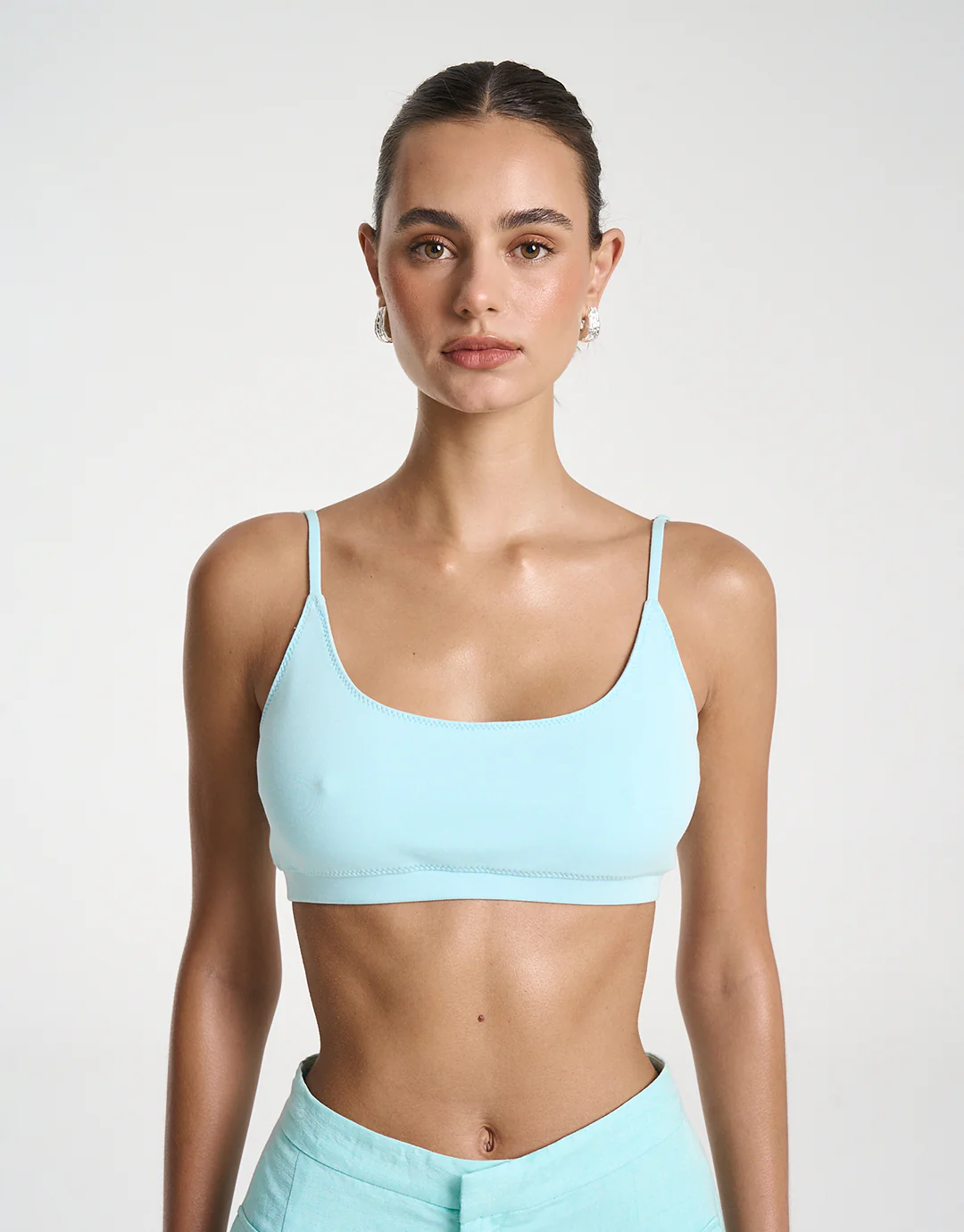 Sports Crop - Aqua - Image 3