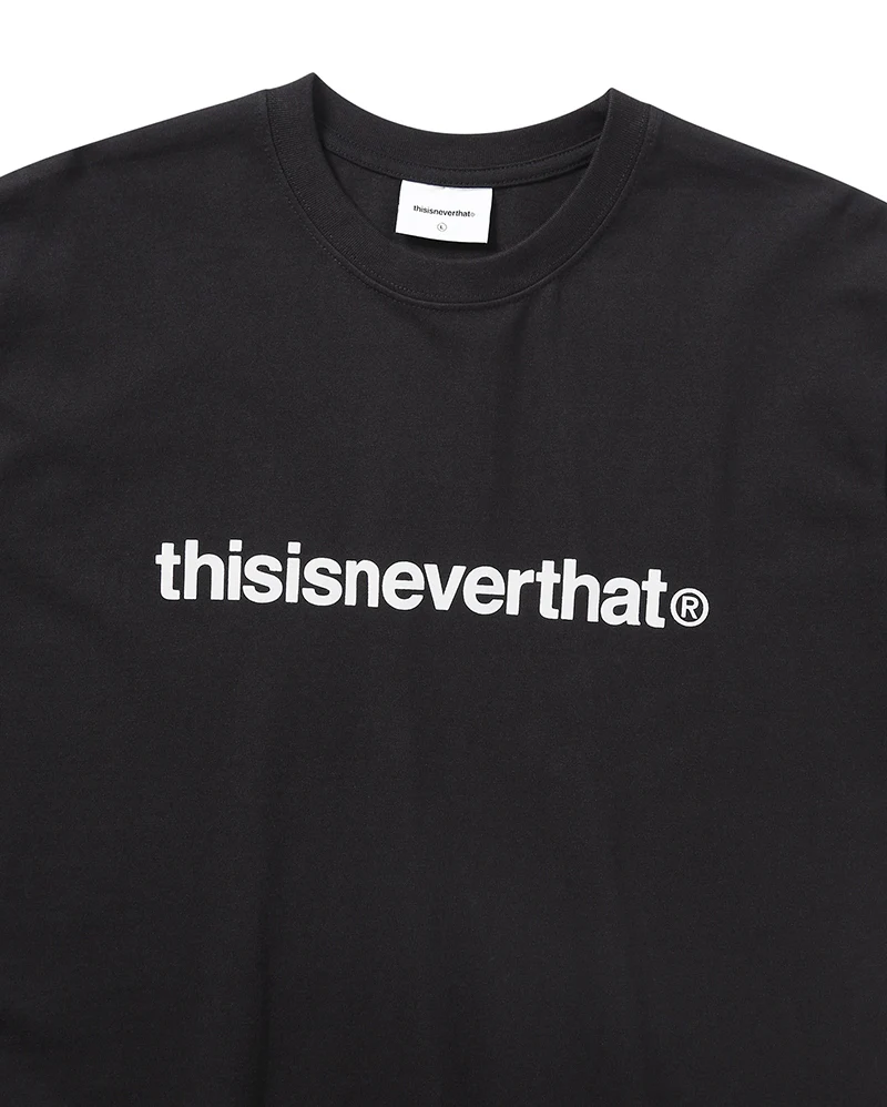 T-Logo Tee - Black - Image 2