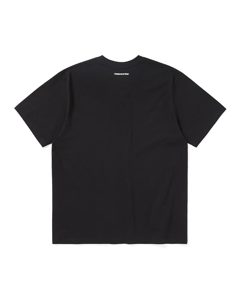 T-Logo Tee - Black - Image 3