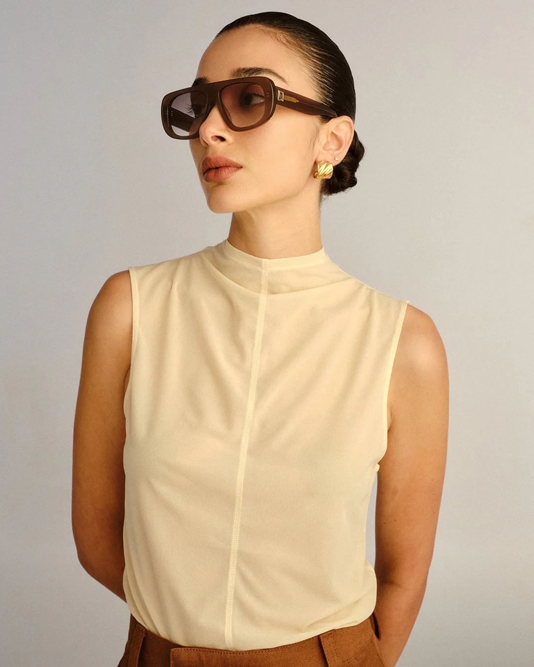 The Dionne Sunglasses - Mushroom - Image 7