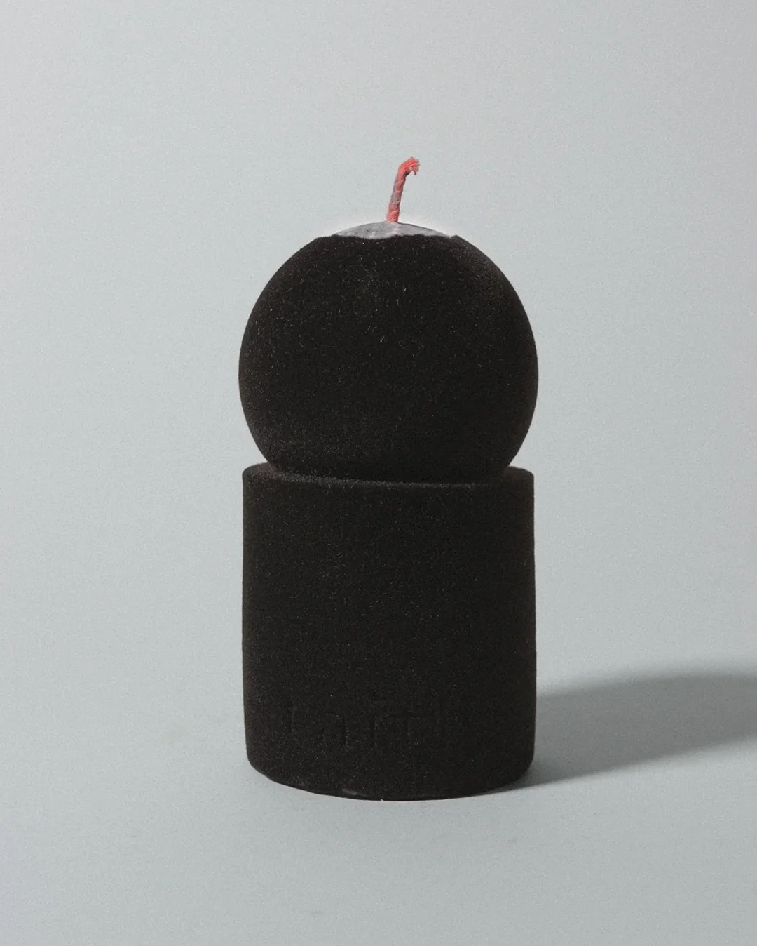 Lulu Velvet Candle - Black