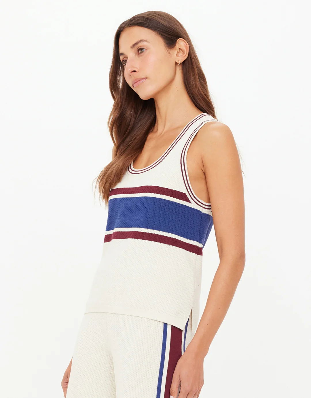 Adesa Vilde Knit Tank Top - Creme - Image 4