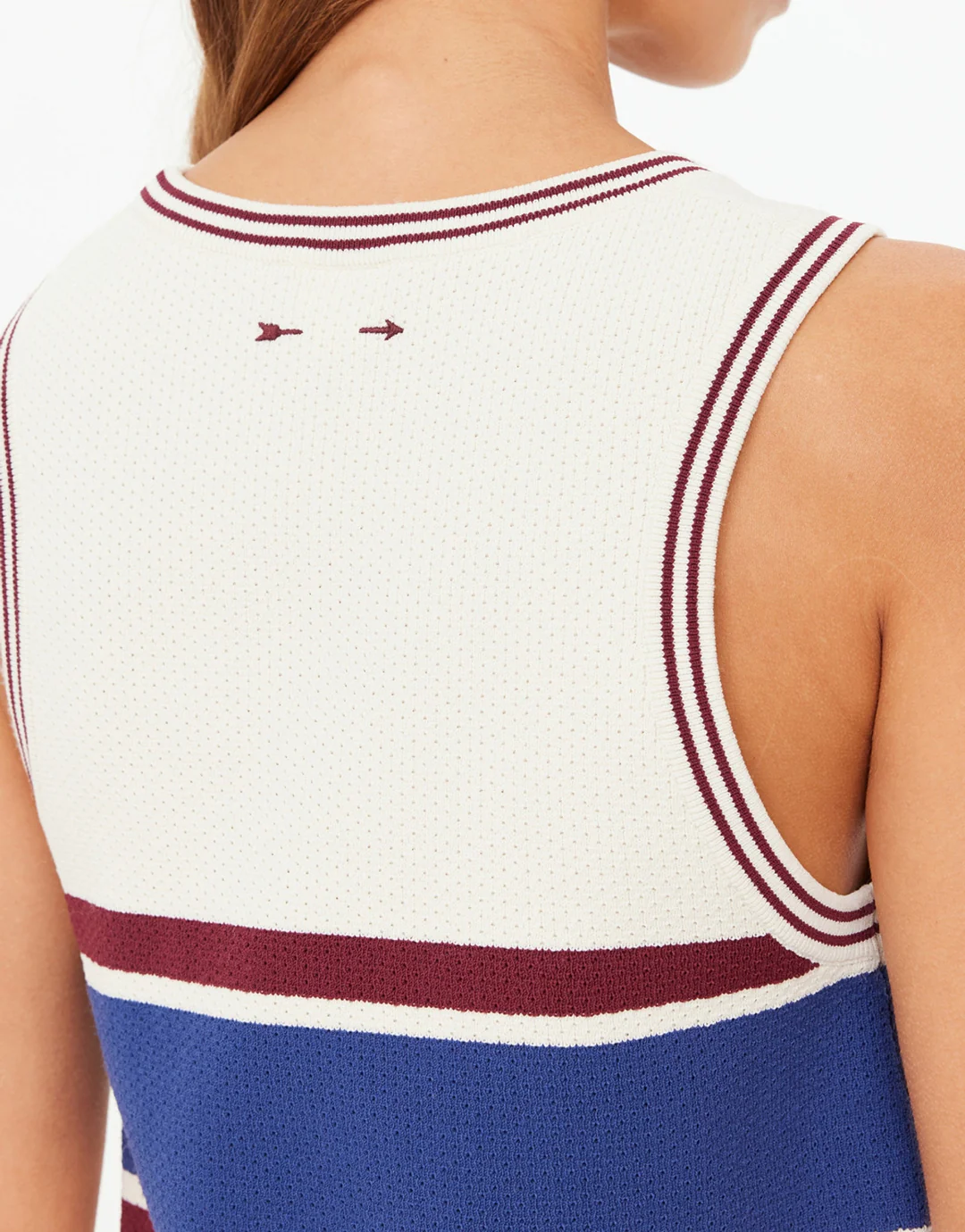 Adesa Vilde Knit Tank Top - Creme - Image 6