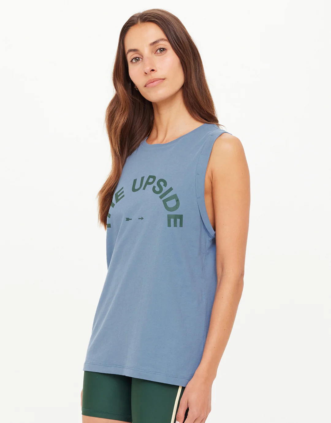 Jeet Tank Top - Denim - Image 3