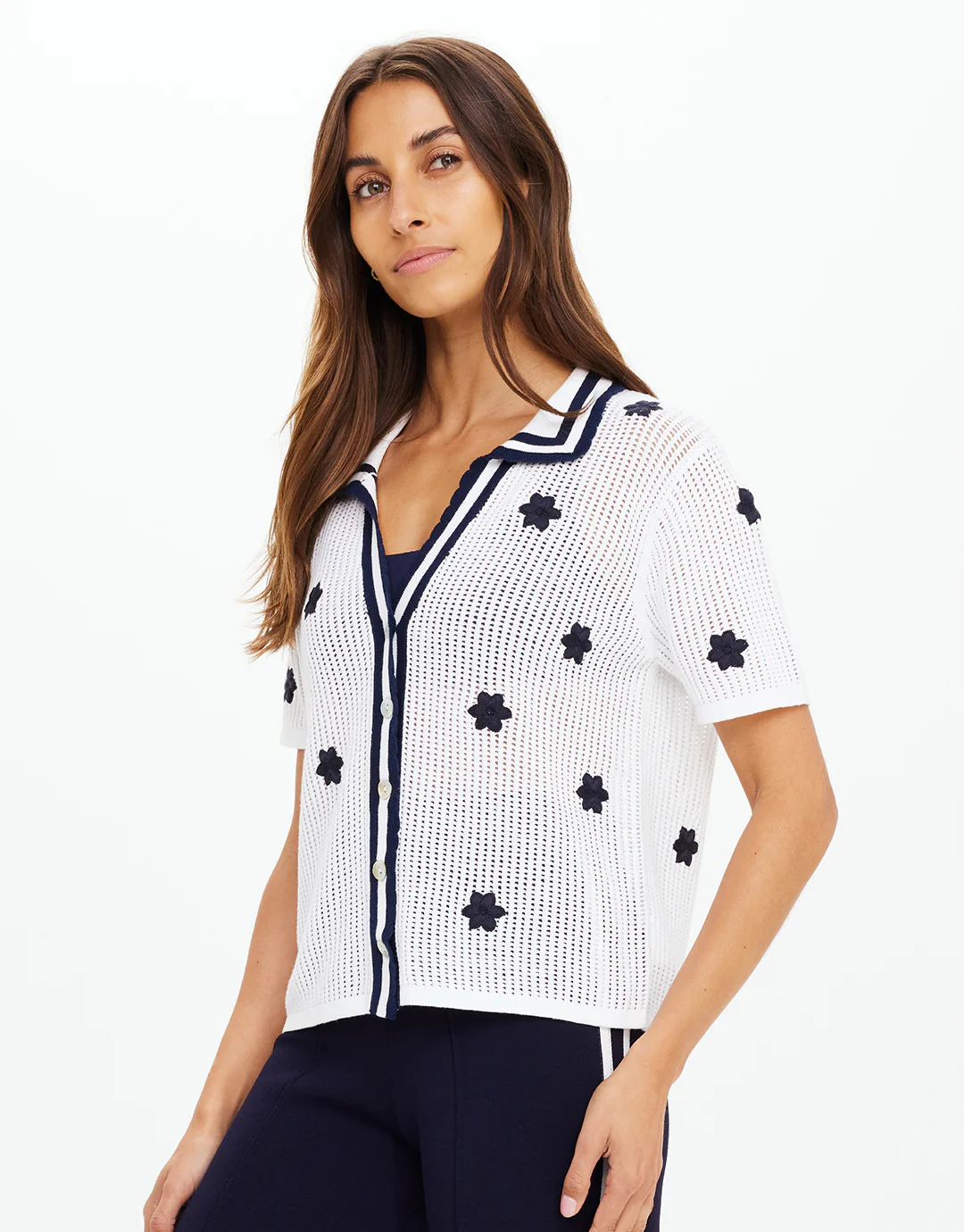 Piazza Koa Knit Shirt - White - Image 3