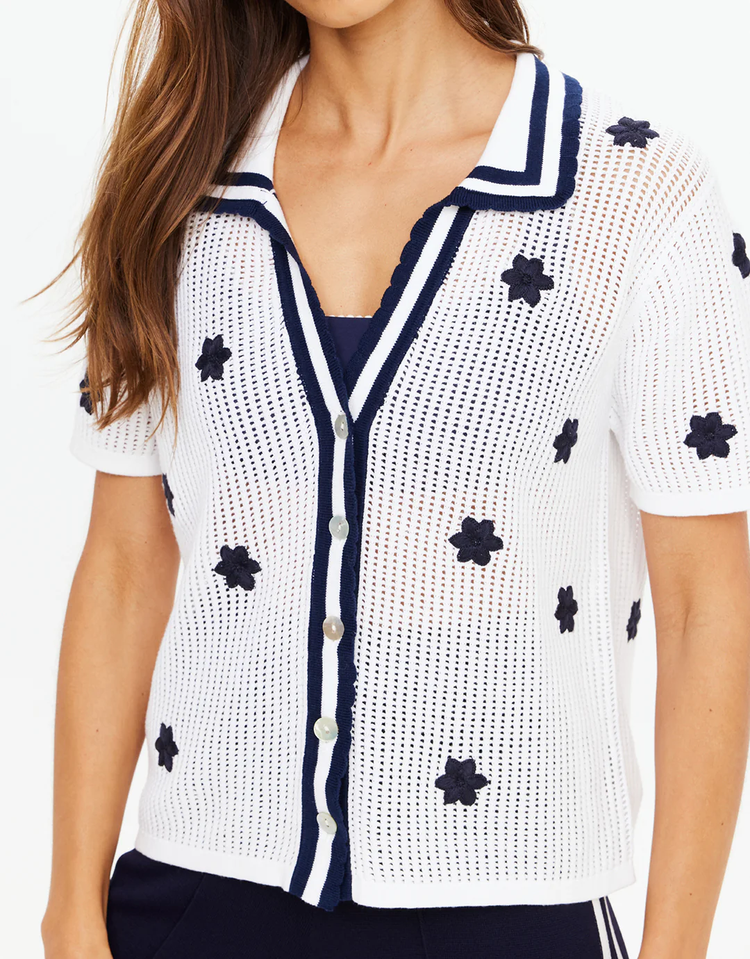 Piazza Koa Knit Shirt - White - Image 5